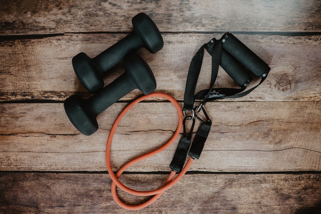 Resistance band exercise fitness training equipment