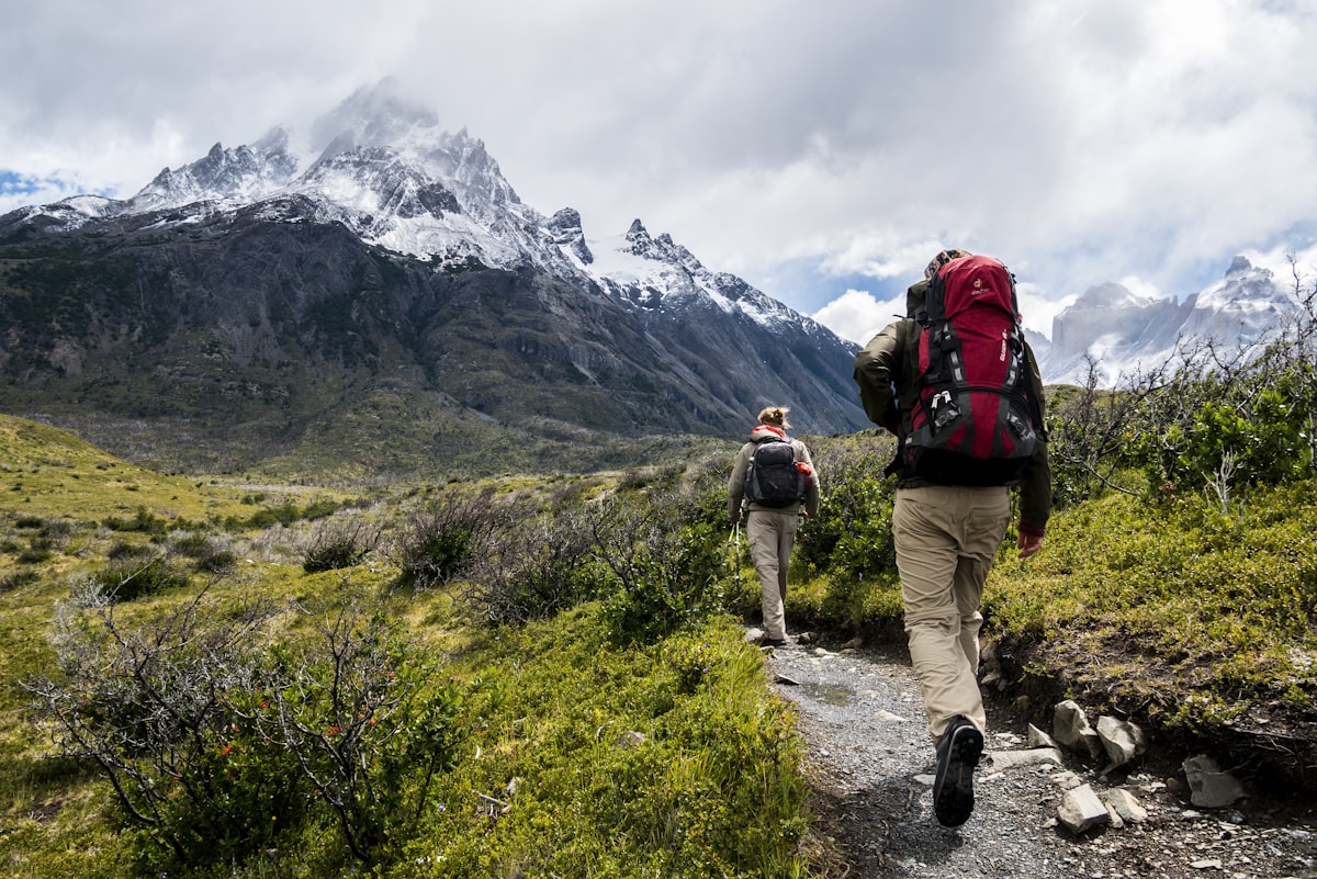 Rucking training, walking with a weighted backpack for strength and fitness