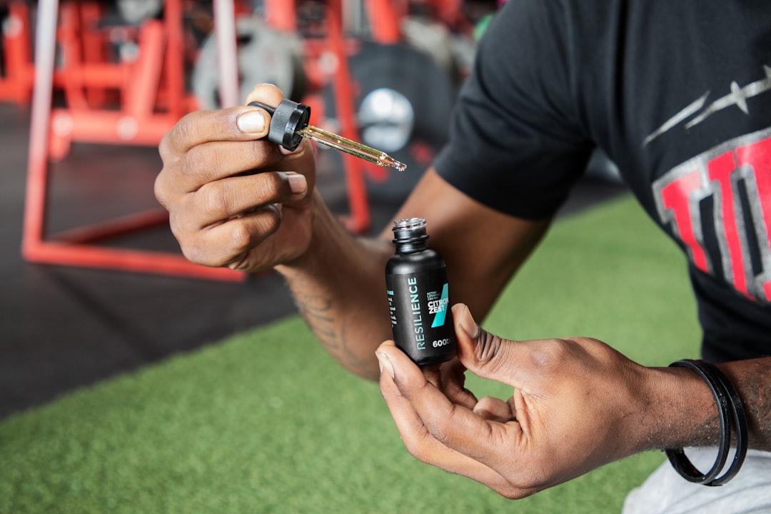 Athlete timing supplement intake before training session